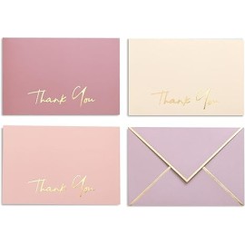 High-end Thank You Cards with Envelopes