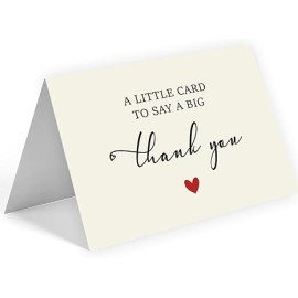 Thank You Cards Notes with Envelopes