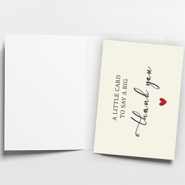 Thank You Cards Notes with Envelopes
